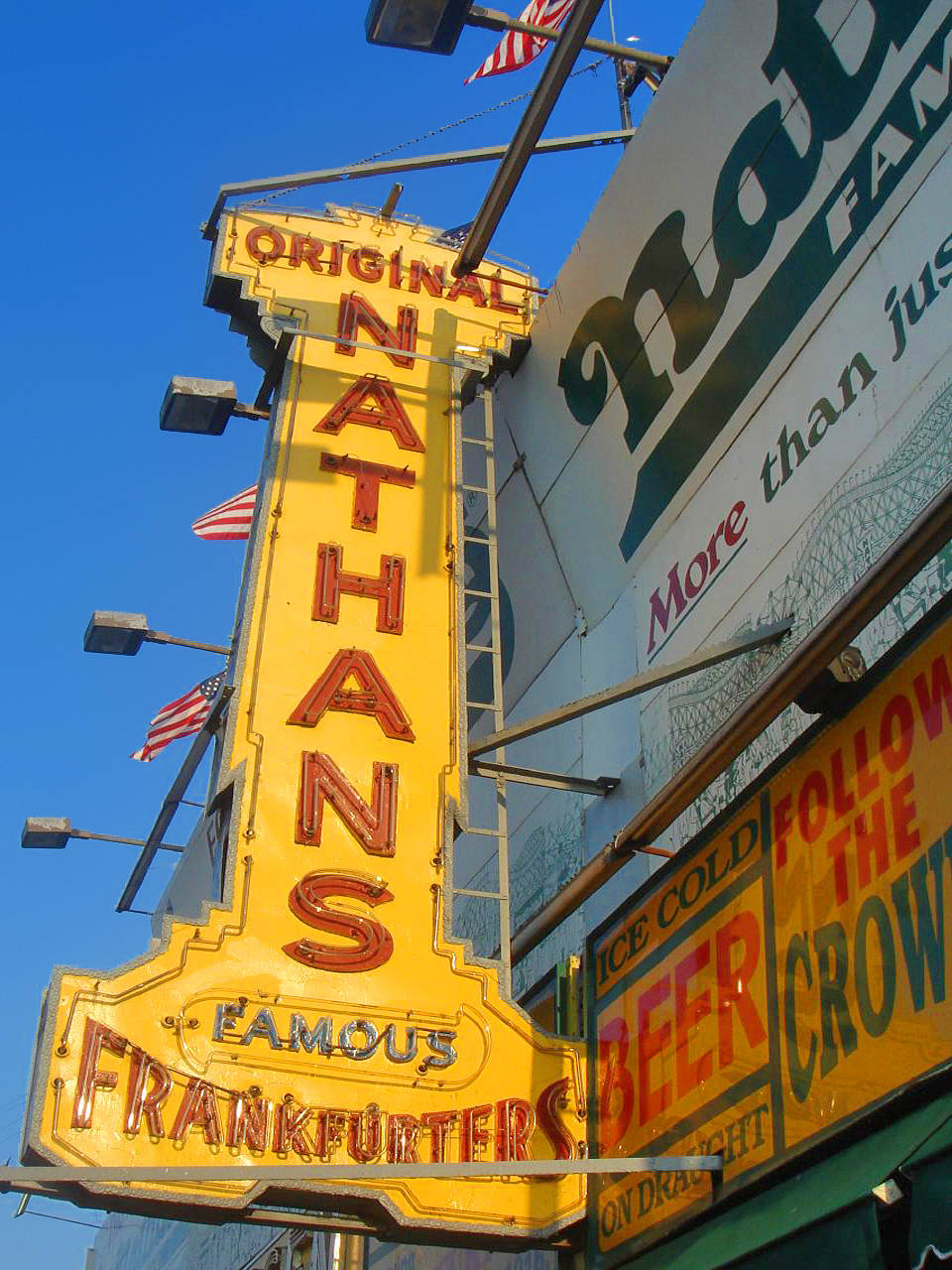 Coney Island Bild Sehenswürdigkeit Foto von Citysam