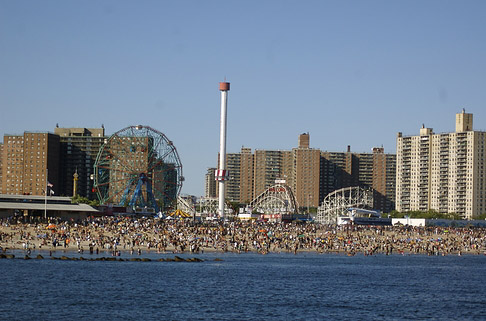 Coney Island Impressionen Reiseführer Bildansicht von Citysam