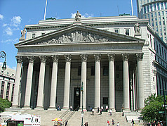  Fotografie Attraktion  Im New York County Courthouse werden Angelegenheiten auf Landesgerichtsebene verhandelt