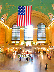  Impressionen von Citysam  Das Grand Central Terminal ist im Beaux Arts-Stil gehalten