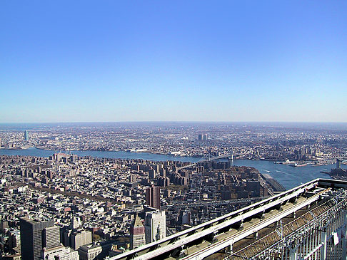 Foto Blick über New York